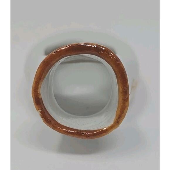 1950's Rare "For Old Butts and Ashes" Bed Pan Toilet Ashtray Orange U292 - Picture 2 of 6